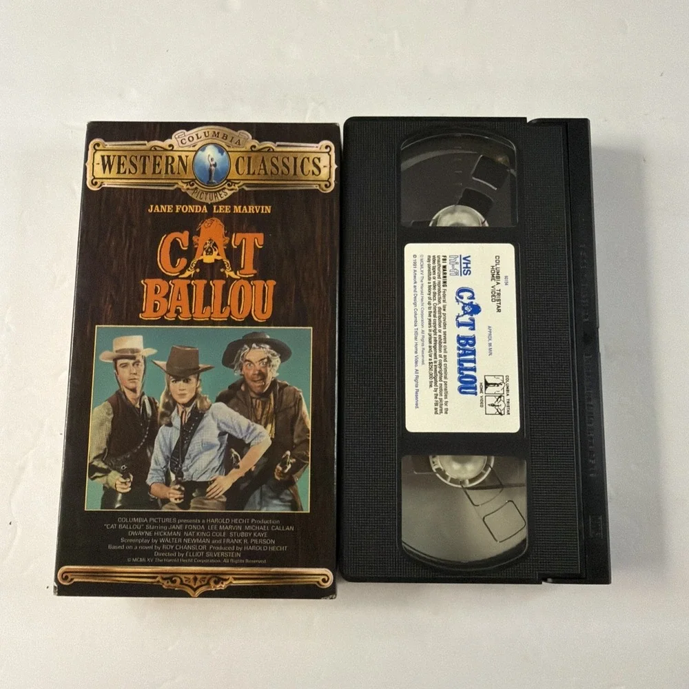 Cat Ballou VHS 1965, 2000 Release Jane Fonda
